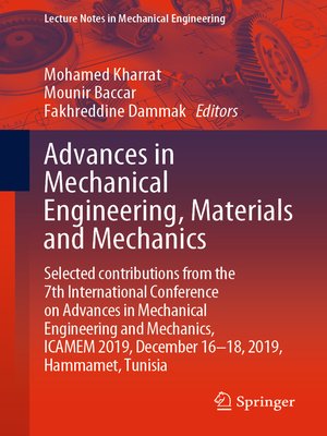 cover image of Advances in Mechanical Engineering, Materials and Mechanics